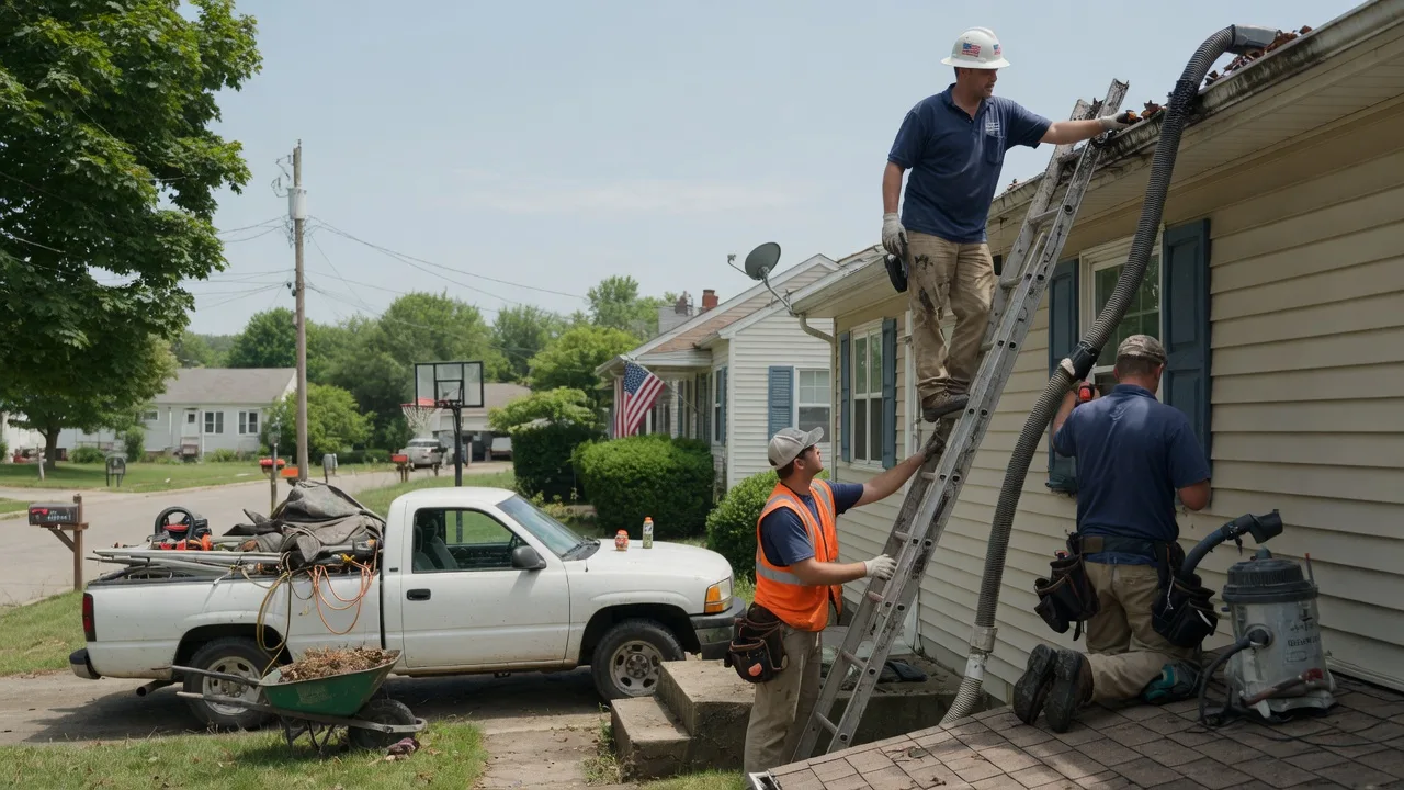 Gutter Installation in Napoleon, ND near me